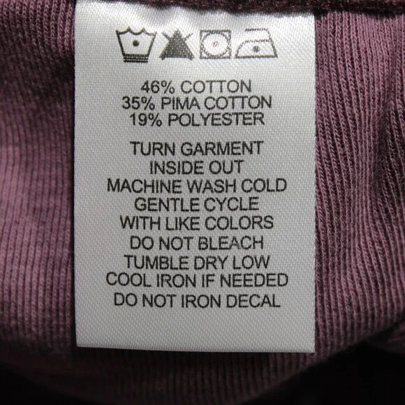 Orchard & Broome NWT Canal Joggers / Sweatpants Size L US In Mulberry Purple